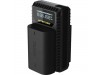 NITECORE UCN1 USB Travel Charger for Canon LP-E6, LP-E6N, and LP-E8 Lithium-Ion Batteries 